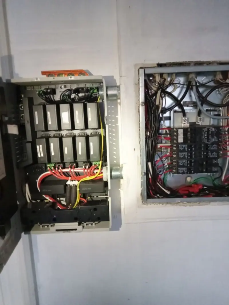 Electrical panel upgrade completed for Carbon Monoxide Detector Installation in Elgin